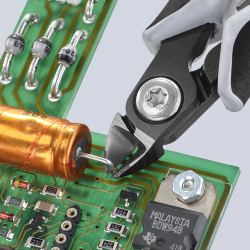 Knipex 79 22 120 ESD Precyzyjne szczypce tnące boczne dla elektroników ESD