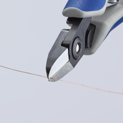 Knipex 79 22 125 Precyzyjne szczypce tnące boczne dla elektroników