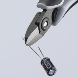 Knipex 79 22 125 ESD Precyzyjne szczypce tnące boczne dla elektroników ESD