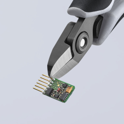 Knipex 79 22 125 ESD Precyzyjne szczypce tnące boczne dla elektroników ESD