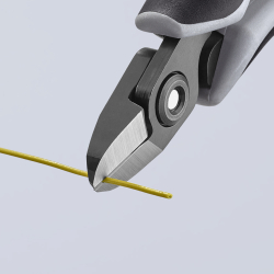 Knipex 79 22 125 ESD Precyzyjne szczypce tnące boczne dla elektroników ESD