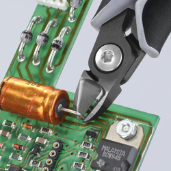 Knipex 79 22 125 ESD Precyzyjne szczypce tnące boczne dla elektroników ESD