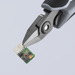 Knipex 79 32 125 ESD Precyzyjne szczypce tnące boczne dla elektroników ESD
