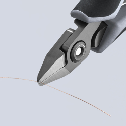 Knipex 79 32 125 ESD Precyzyjne szczypce tnące boczne dla elektroników ESD