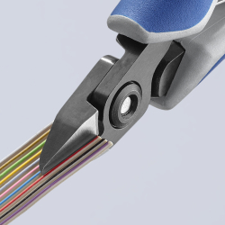 Knipex 79 42 125 Precyzyjne szczypce tnące boczne dla elektroników