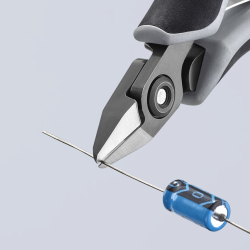 Knipex 79 42 125 ESD Precyzyjne szczypce tnące boczne dla elektroników ESD