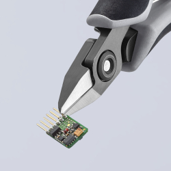 Knipex 79 42 125 ESD Precyzyjne szczypce tnące boczne dla elektroników ESD