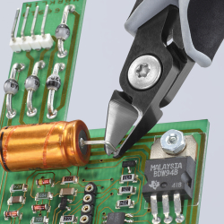 Knipex 79 42 125 ESD Precyzyjne szczypce tnące boczne dla elektroników ESD