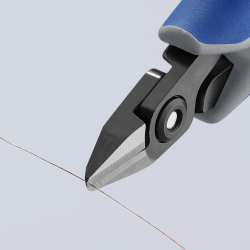 Knipex 79 42 125 Z Precyzyjne szczypce tnące boczne dla elektroników