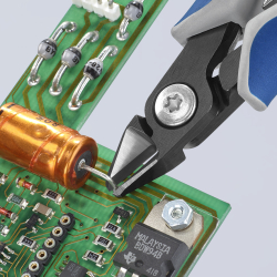 Knipex 79 42 125 Z Precyzyjne szczypce tnące boczne dla elektroników