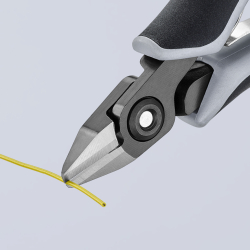 Knipex 79 42 125 Z ESD Precyzyjne szczypce tnące boczne dla elektroników ESD