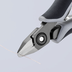 Knipex 79 42 125 Z ESD Precyzyjne szczypce tnące boczne dla elektroników ESD