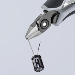 Knipex 79 42 125 Z ESD Precyzyjne szczypce tnące boczne dla elektroników ESD