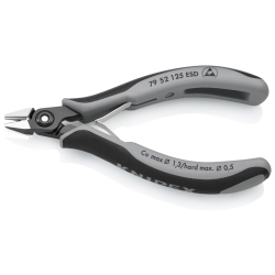 Knipex 79 52 125 ESD Precyzyjne szczypce tnące boczne dla elektroników