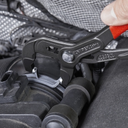 Knipex 85 51 250 A Szczypce do opasek zaciskowych z taśmy sprężynowej