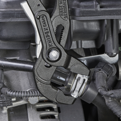 Knipex 85 51 250 AF Szczypce do opasek zaciskowych z taśmy sprężynowej