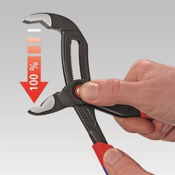 Knipex 87 22 250 Cobra QuickSet Szczypce do rur nowej generacji