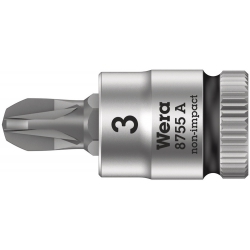 Wera 8755 A Klucz nasadowy Zyklop 1/4" Pozidriv PZ 3x28.0