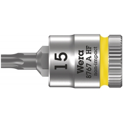 Wera 8767 A HF TORX® Klucz nasadowy Zyklop 1/4" TORX® HF z funkcją przytrzymywania TX 15x28.0