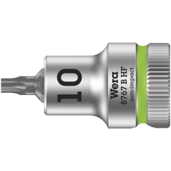 Wera 8767 B HF TORX® Klucz nasadowy Zyklop 3/8" z funkcją przytrzymywania TX 10x35.0