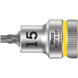 Wera 8767 B HF TORX® Klucz nasadowy Zyklop 3/8" z funkcją przytrzymywania TX 15x35.0