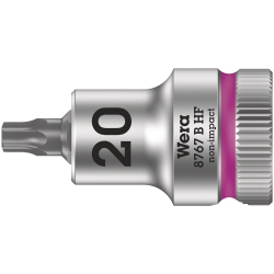 Wera 8767 B HF TORX® Klucz nasadowy Zyklop 3/8" z funkcją przytrzymywania TX 20x35.0