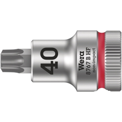 Wera 8767 B HF TORX® Klucz nasadowy Zyklop 3/8" z funkcją przytrzymywania TX 40x35.0