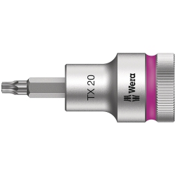 Wera 8767 C HF TORX® Klucz nasadowy Zyklop 1/2" z funkcją przytrzymywania TX 20x60.0