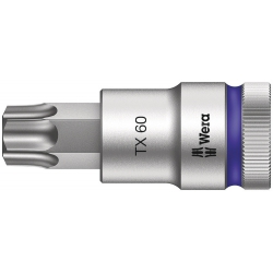 Wera 8767 C HF TORX® Klucz nasadowy Zyklop 1/2" z funkcją przytrzymywania TX 60x60.0