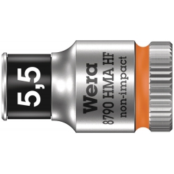Wera 8790 HMA HF Klucz nasadowy Zyklop, ¼" z funkcją przytrzymywania 5.5x23.0