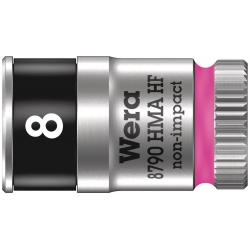 Wera 8790 HMA HF Klucz nasadowy Zyklop, ¼" z funkcją przytrzymywania 8.0x23.0