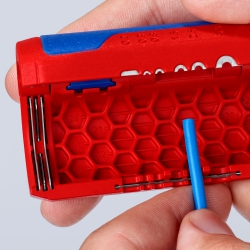 Knipex 90 22 02 SB TwistCut Obcinak do rur karbowanych