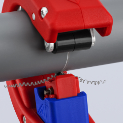 Knipex 90 23 02 BK DPT50 Obcinak do grubościennych rur z tworzyw sztucznych