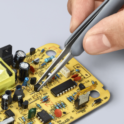 Knipex 92 21 11 ESD Pęseta precyzyjna z gumowanymi uchwytami ESD