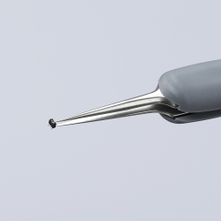 Knipex 92 21 13 ESD Pęseta precyzyjna z gumowanymi uchwytami ESD