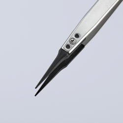 Knipex 92 81 02 Pinceta ESD z wymiennymi końcówkami