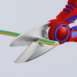 Knipex 95 05 10 SB Nożyce dla elektryków