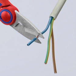 Knipex 95 05 10 SB Nożyce dla elektryków