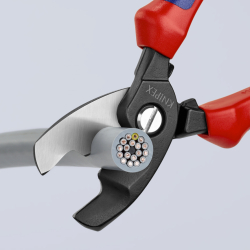 Knipex 95 12 200 Nożyce do kabli z podwójnym ostrzem