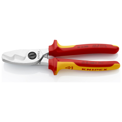 Knipex 95 16 200 Nożyce do kabli z podwójnym ostrzem VDE