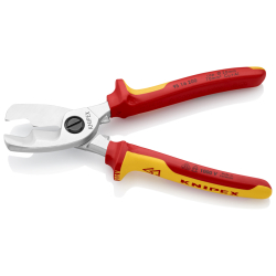 Knipex 95 16 200 Nożyce do kabli z podwójnym ostrzem VDE