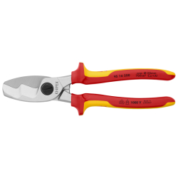 Knipex 95 16 200 Nożyce do kabli z podwójnym ostrzem VDE