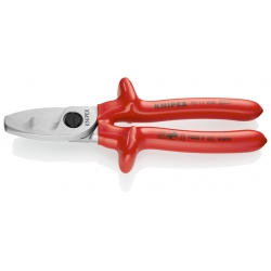 Knipex 95 17 200 Nożyce do kabli z podwójnym ostrzem VDE