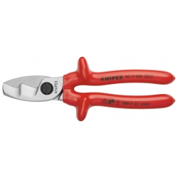 Knipex 95 17 200 Nożyce do kabli z podwójnym ostrzem VDE