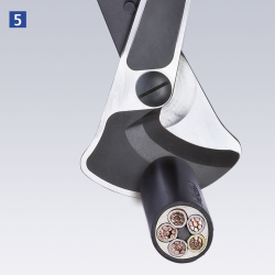 Knipex 95 32 038 Nożyce do kabli z ramionami teleskopowymi