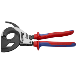 Knipex 95 32 320 Nożyce do kabli (trójstopniowy mechanizm zapadkowy)