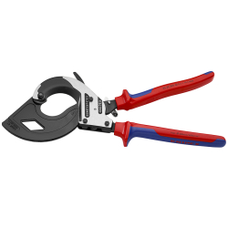 Knipex 95 32 320 Nożyce do kabli (trójstopniowy mechanizm zapadkowy)