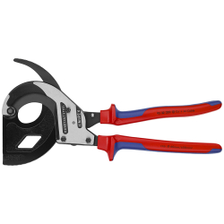 Knipex 95 32 320 Nożyce do kabli (trójstopniowy mechanizm zapadkowy)