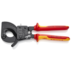 Knipex 95 36 250 Nożyce do kabli z mechanizmem zapadkowym VDE