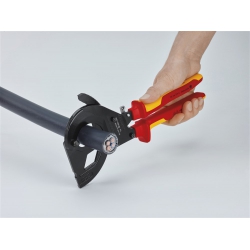 Knipex 95 36 315 A Nożyce do kabli zbrojonych drutem stalowym (SWA)